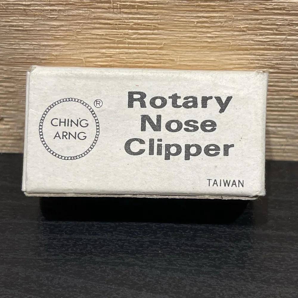 Vintage All Metal Rotary Nose Clipper in Original Box (circa‎ 1950-60s) Unique